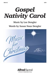 Gospel Nativity Carol SATB choral sheet music cover